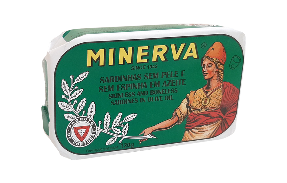 Sardinhas sem Pele e sem espinha em Azeite - Minerva