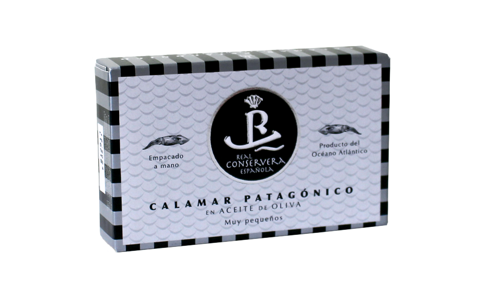 Calamares Patagónicos en Aceite de Oliva - Real Conservera