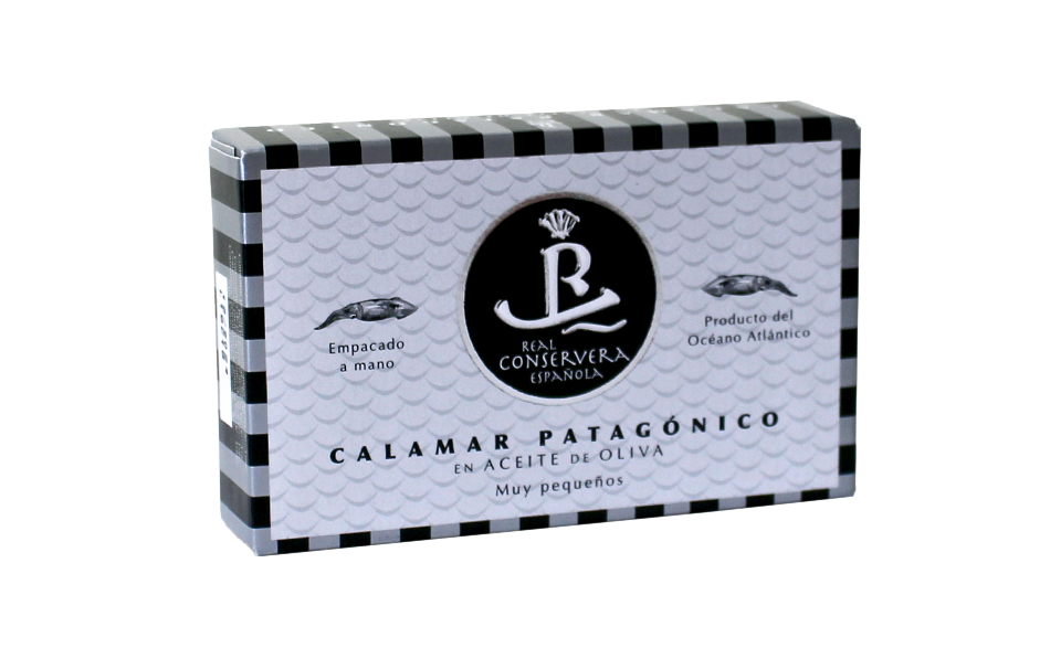 Calamar Patagónico em Azeite - Real Conservera