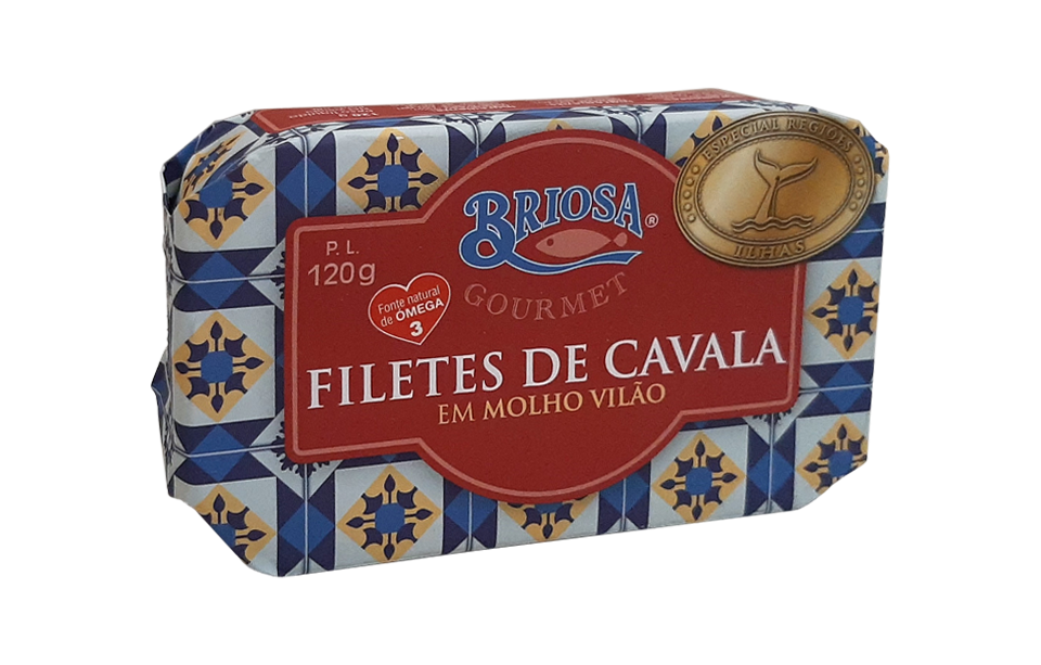 Filets de maquereau à la sauce Vilaão - Briosa