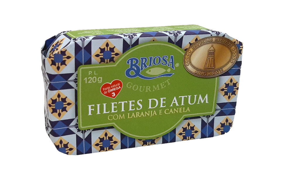 Filetes de Atún con Naranja y Canela - Briosa